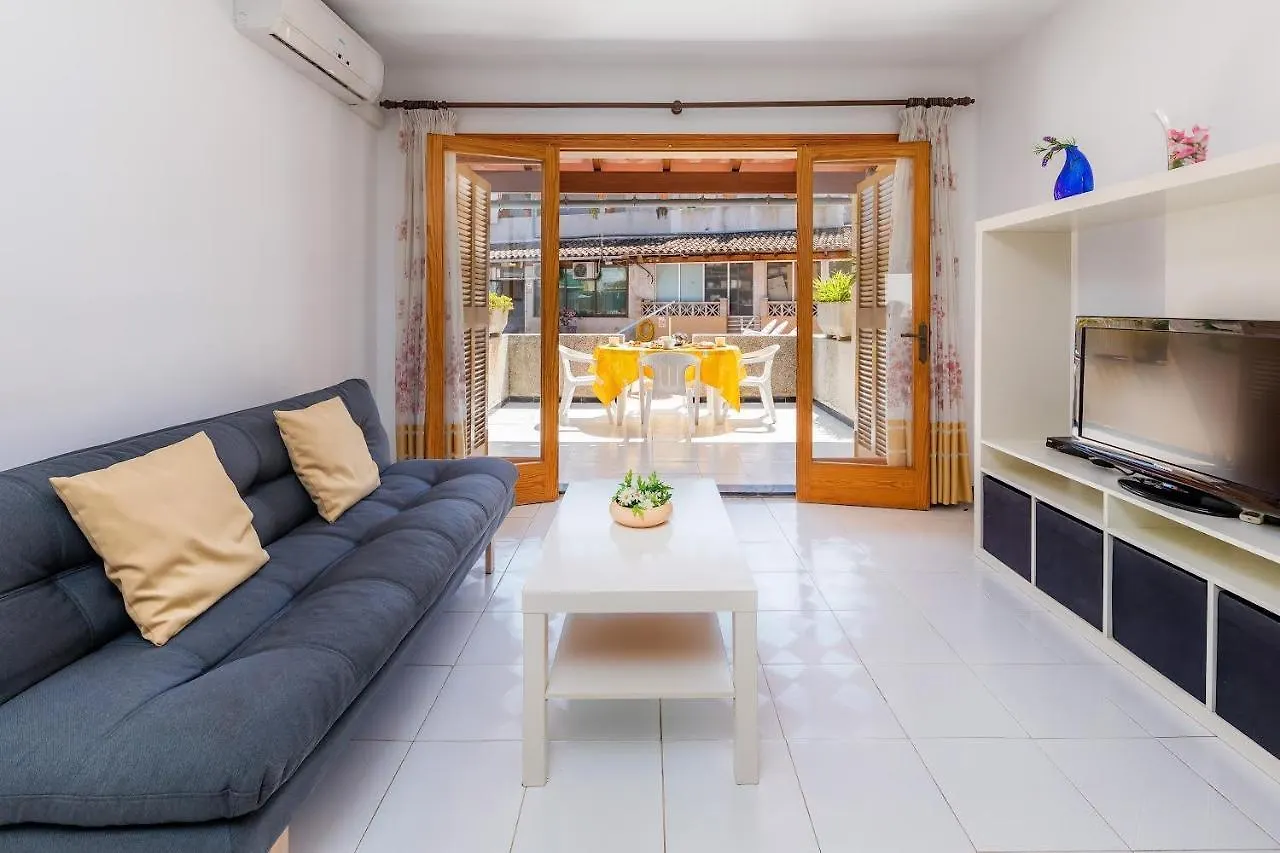 Apartmán Casa Caty Con Piscina,A 5 Minutos De La Playa Alcúdia